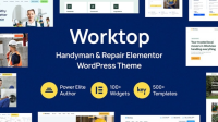 Worktop - Handyman & Repair Elementor WordPress Theme